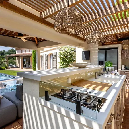 Myrtes - 220m2 Piscine Cuisine Salon Ext Sunset فيلة ماندوليو لا نابول